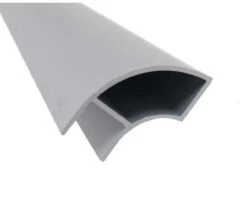 REIMO Aluminium Furniture Corner Profile - Open On One Side