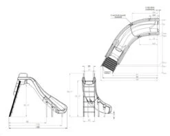 SR Smith Rogue 2 Swimming Pool Slide -Outdoor Products Series rogue 2 swimming pool slide layout 24127.1550012610