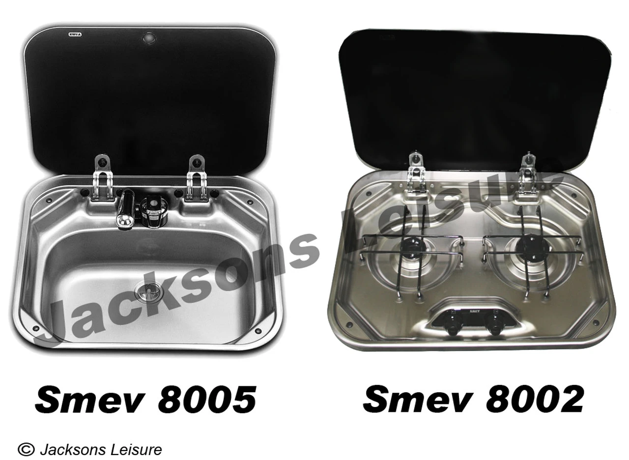 Dometic-Smev 8005 Sink & Smev 8002 2 Burner Hob Combo 4 Dometic-Smev 8005 Sink & Smev 8002 2 Burner Hob Combo - Image 2