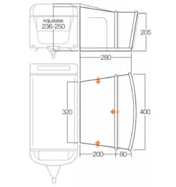 Vango Sonoma II 350cm Air Caravan Motorhome Awning 17 Vango Sonoma II 350cm Air Caravan Motorhome Awning -Outdoor Products Series sonoma ii 400 floorplan 68165.1530026859