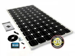 PV Logic 150w Motorhome Solar Panel Kit With 10Ah Controller