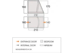 Vango Tall Annex Elements Shield - Balletto -Outdoor Products Series tall annex elements shield balletto dimensions 37468.1660650332