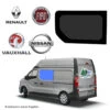 Renault Trafic Vauxhall Vivaro Sliding Glass Campervan Window - UK Passenger Side -Outdoor Products Series trafic v5 left jls 16213.1640184710