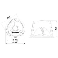 Truma 14 Litre Electric Caravan Motorhome Water Heater -Outdoor Products Series truma electric water heater boiler 14 litre 3 65477.1527000109