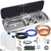 Dometic Smev 9222 Hob And Sink Campervan Conversion Universal Kit Inc Template -Outdoor Products Series uni kit left 63084 95694.1657009037