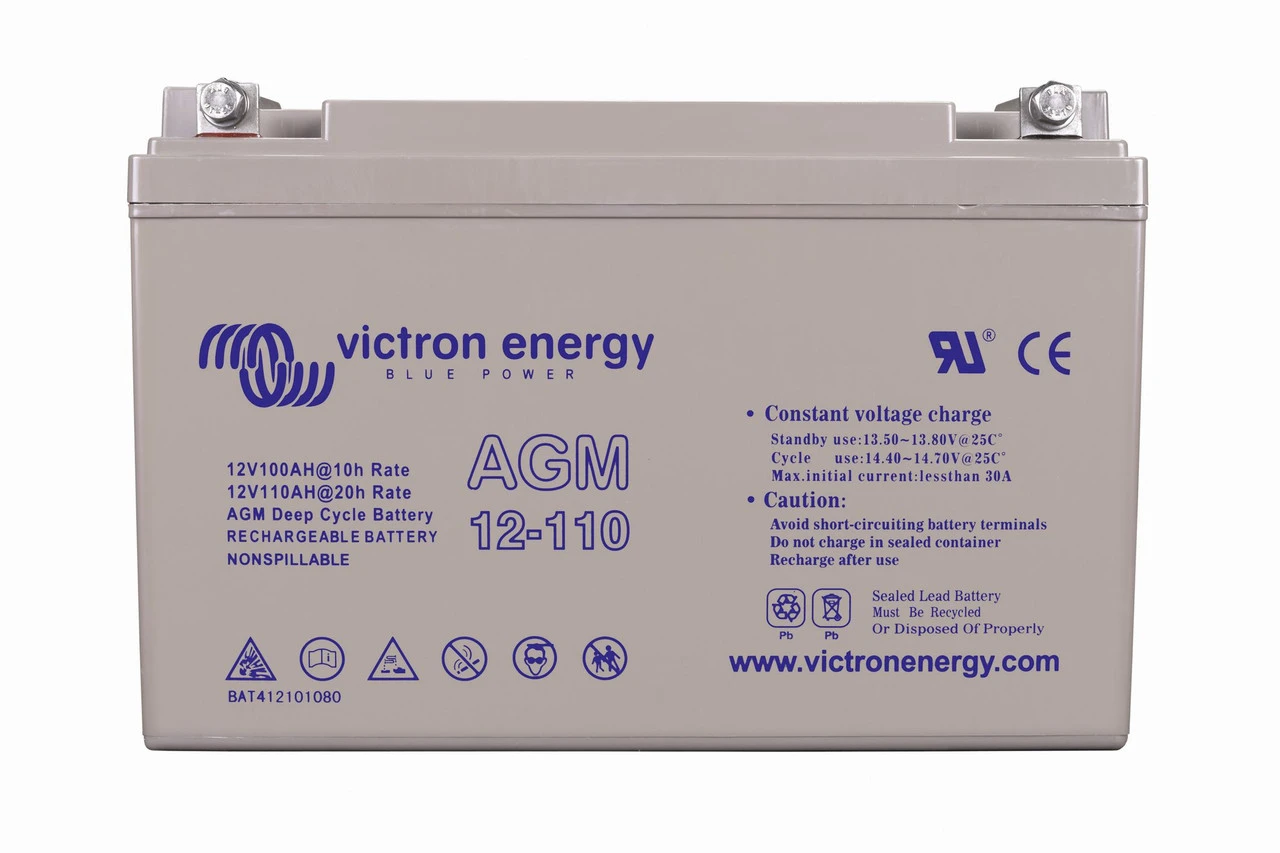 Victron Energy 12 Volt Deep Cycle AGM Batteries 4 Victron Energy 12 Volt Deep Cycle AGM Batteries - Image 2